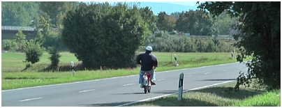 Zündapp Combinette auf der Radtour von Schweinfurt nach Bamberg